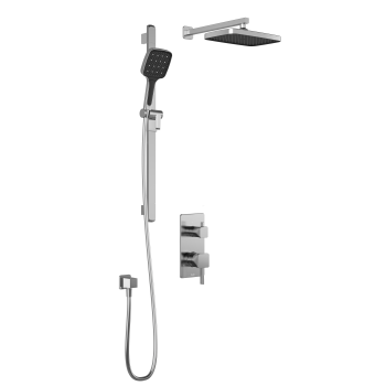 Plus - SquareOne TD2Shower system (without valve) - Wall arm