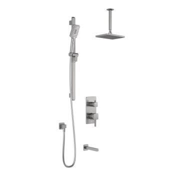 SQUAREONE TG3 Shower systems (valves not included)