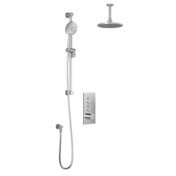 ROUNDONE TB2Ensemble de douche - Bras vertical