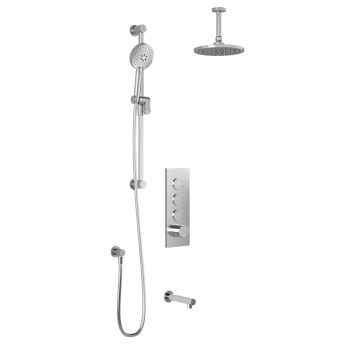 ROUNDONE TB3Ensemble de douche - Bras vertical