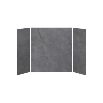 Béton #210 - MatMurs de douche 60 x 32 - Installation bain-douche