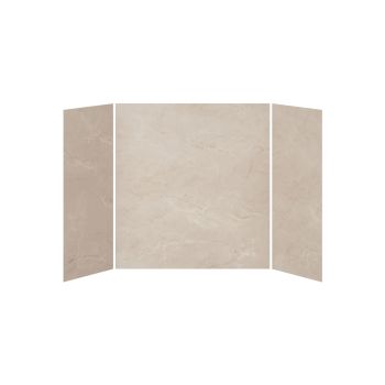 Minéraux #520 - Lustré - Murs de douche - 3 panneaux pour installation bain-douche