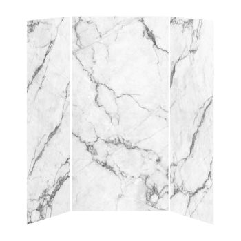 Minéraux #500 - LustréMur de douche 48 x 36 - Installation en alcôve