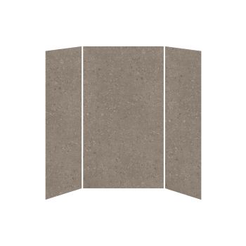 Minéraux #530 - MatMur de douche 48 x 36 - Installation en alcôve