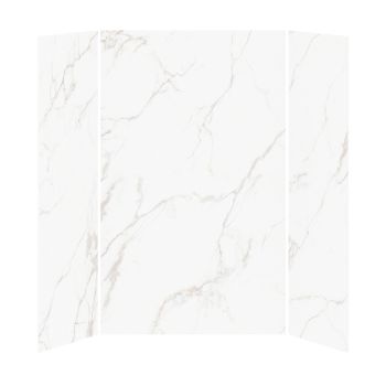 Mineral #510 - GlossShower wall 60 x 32 - Alcove Installation